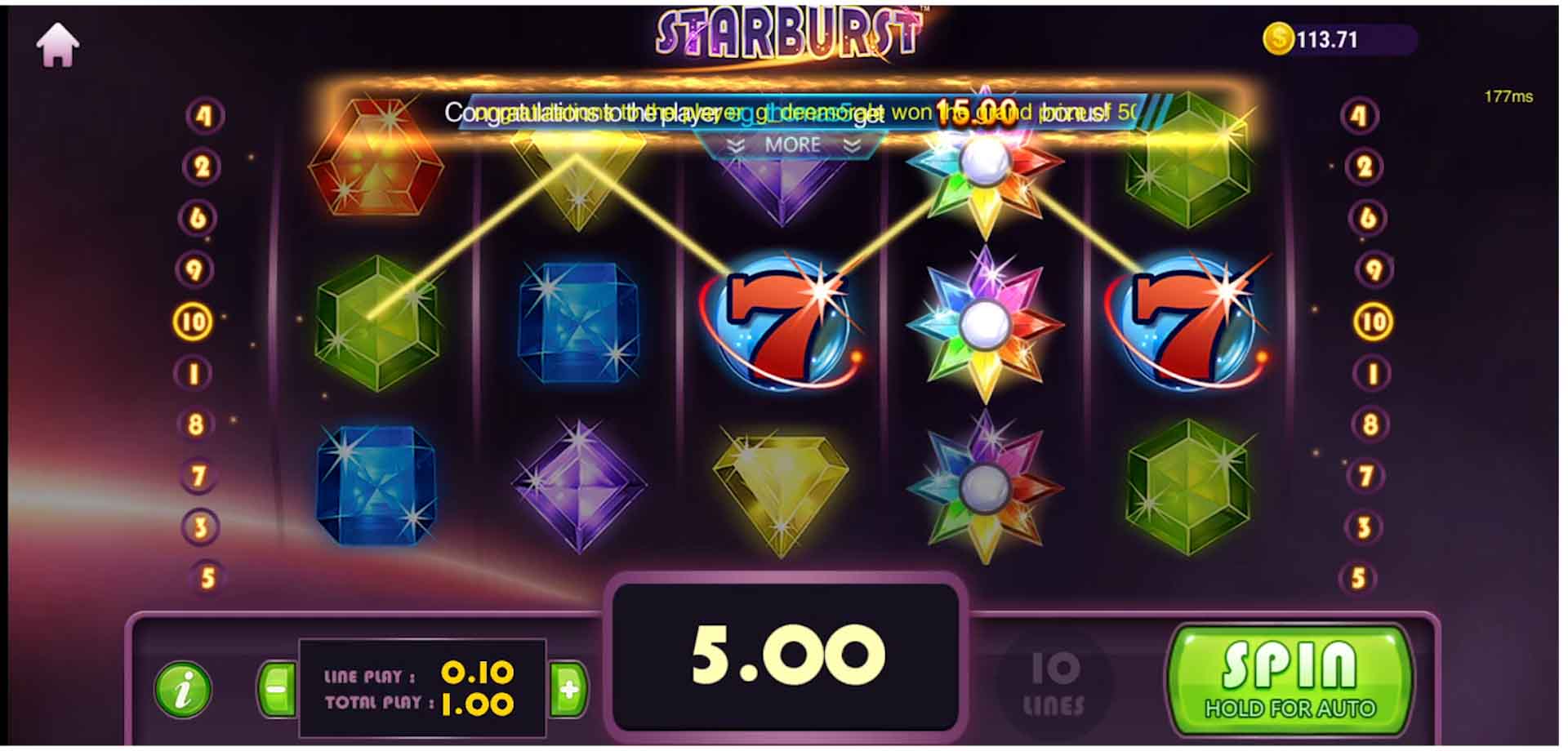 Starburst Slots 2