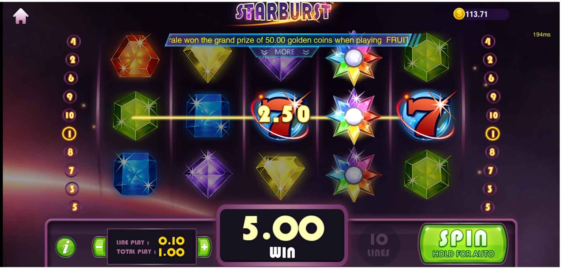 Starburst Slots 4